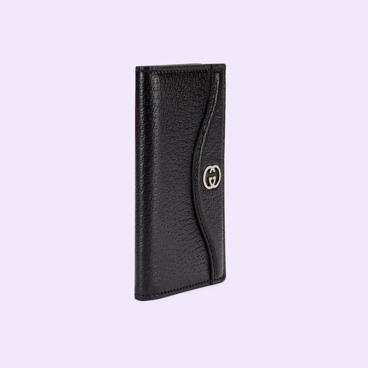 735004.DJ20N.1000.007.080.0000.Light Card case with Interlocking G